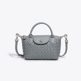 Geflochtene Mini-Tasche Damen – Kompakte Crossbody Bag mit Schulterriemen