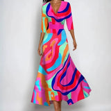 Kerstin | Elegantes Blumenkleid