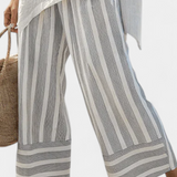Katja | Asymmetrisches Blusen-Set