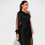 Simone | Elegantes Kleid mit feiner Struktur