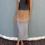 Sandra | Lässiges Kleid mit Farbverlauf