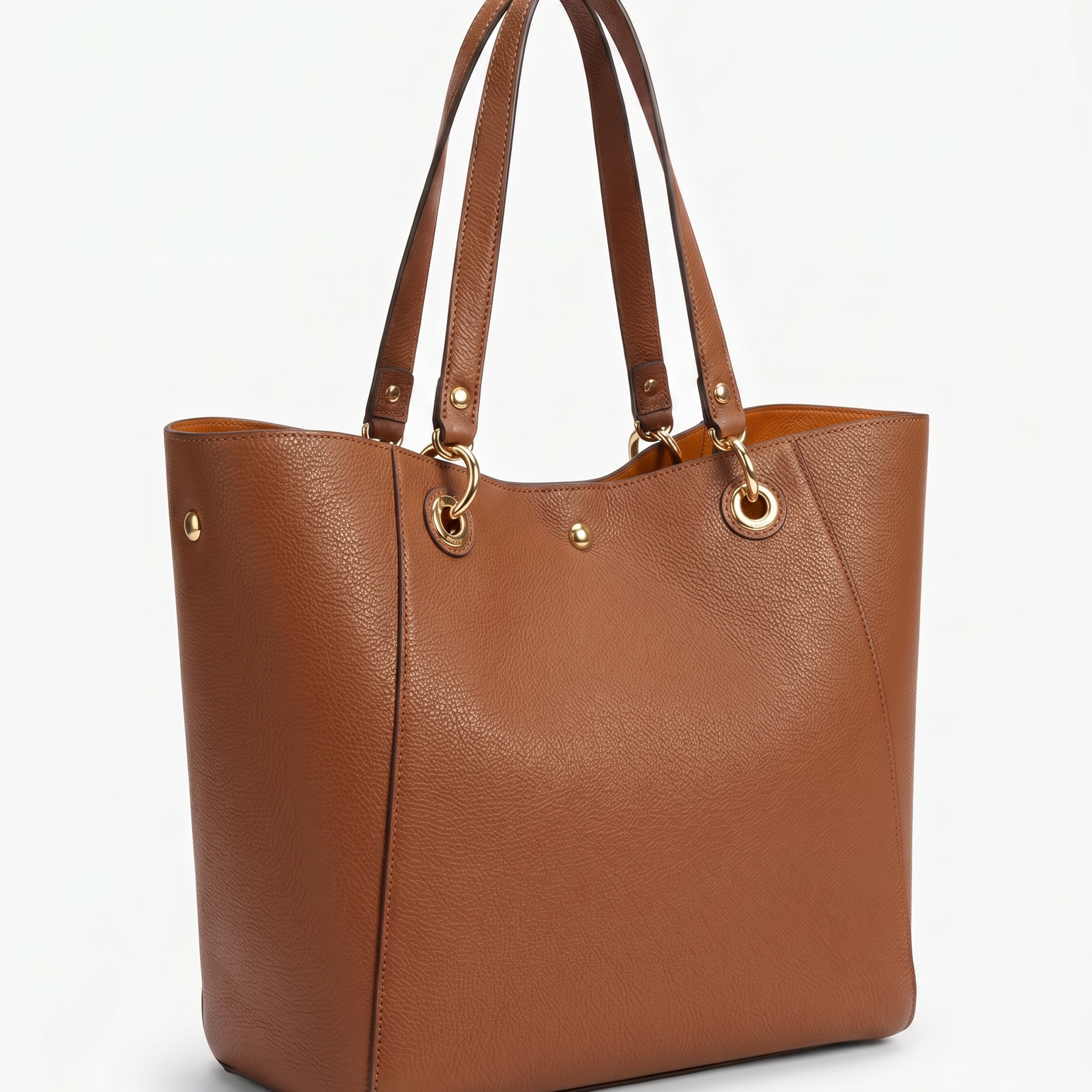 Klassische Leder Tasche mit Wildlederakzenten – Multifunktionale Damen- und Herrentasche für jeden Anlass