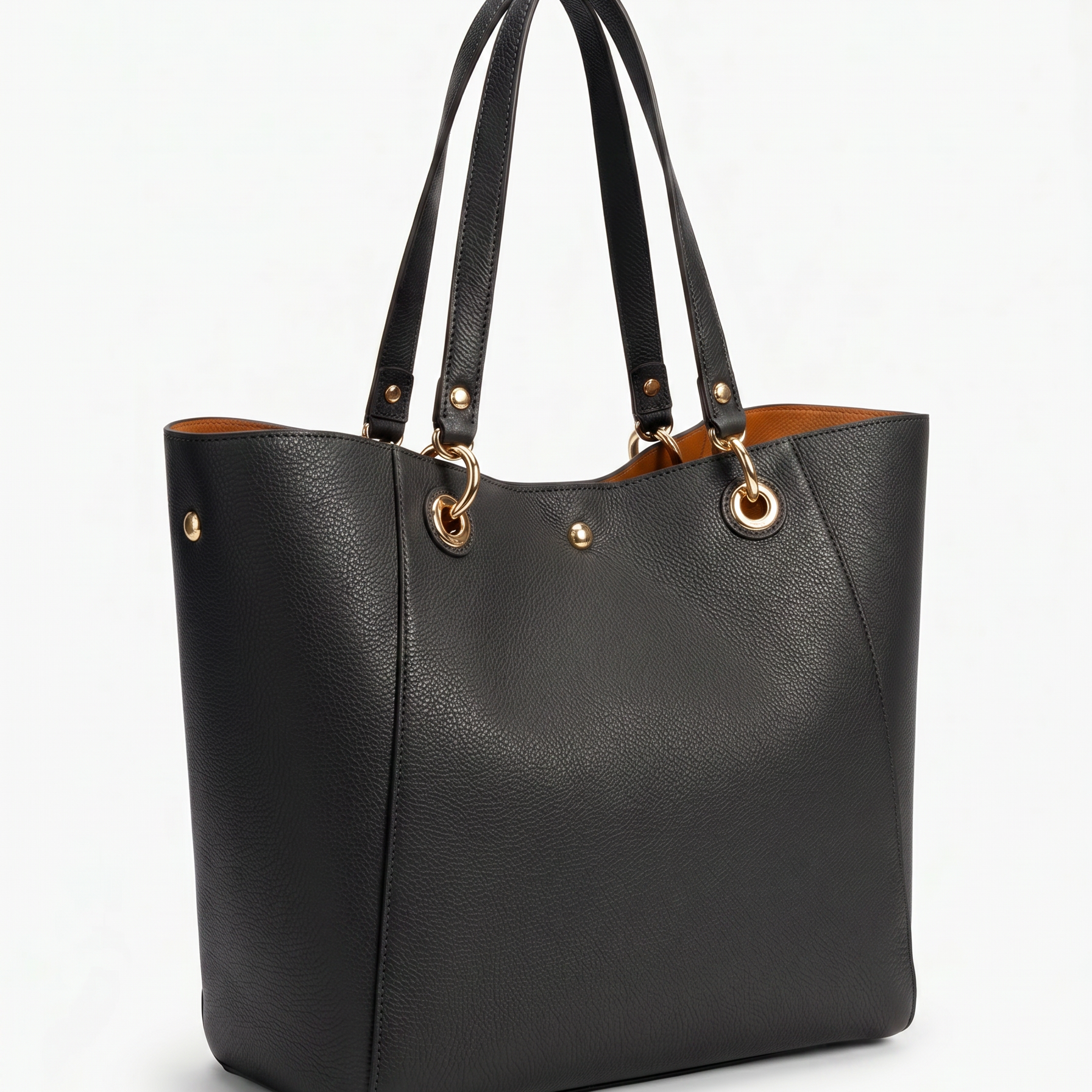 Klassische Leder Tasche mit Wildlederakzenten – Multifunktionale Damen- und Herrentasche für jeden Anlass