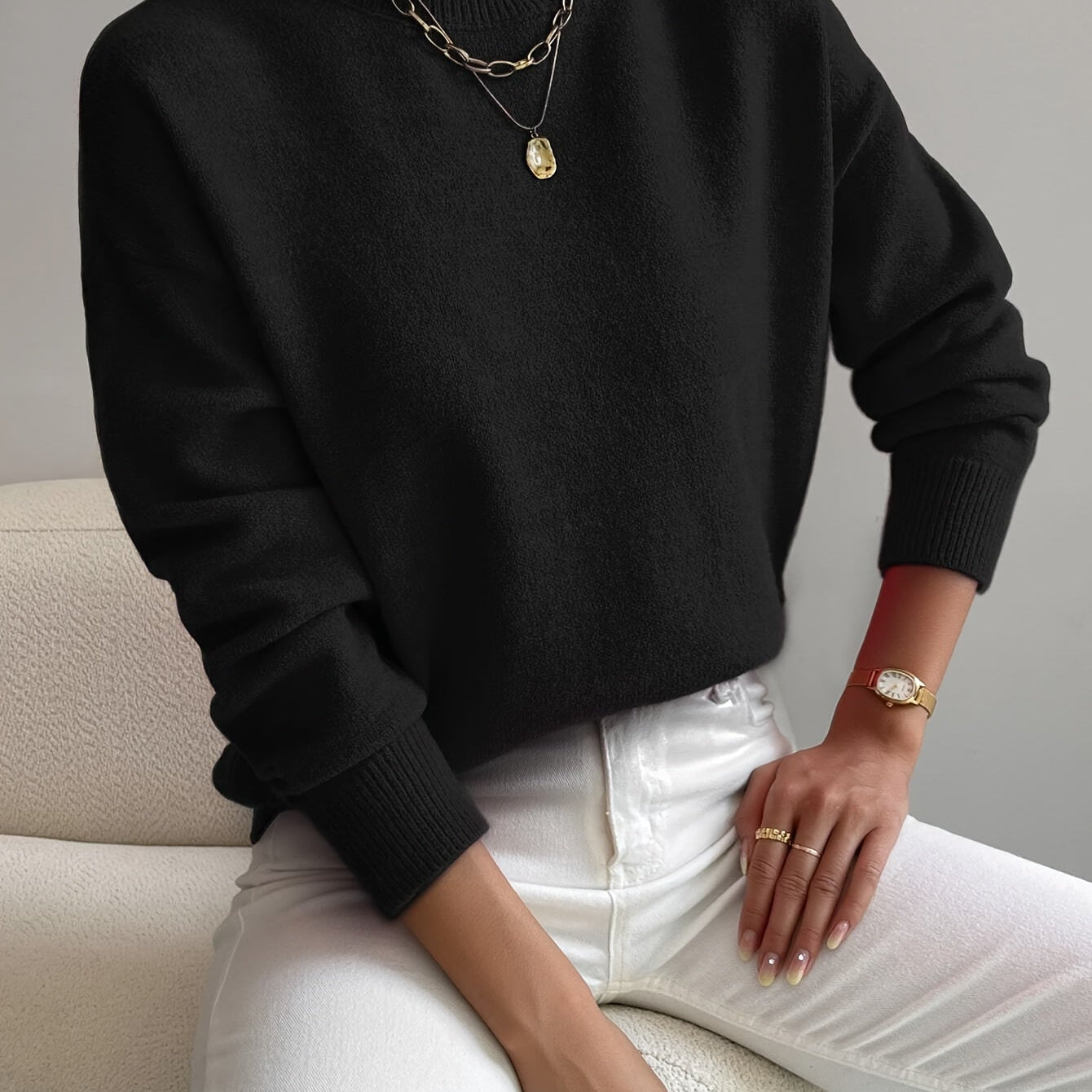 Yvonne - Eleganter Freizeitpullover