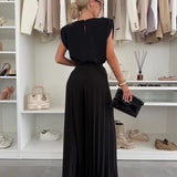 Barbara | Eleganter Plissee-Zweiteiler