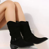 Waltraud | Stiefel mit niedrigem Absatz