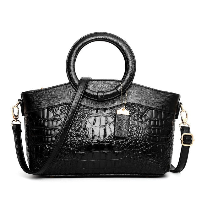 Luxus Ledertasche Damen – Echtleder Schultertasche Crossbody