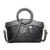 Luxus Ledertasche Damen – Echtleder Schultertasche Crossbody