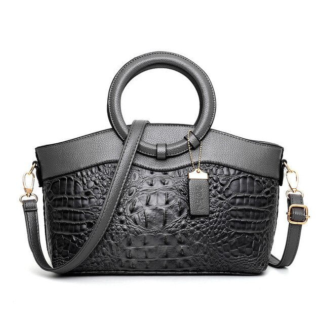 Luxus Ledertasche Damen – Echtleder Schultertasche Crossbody