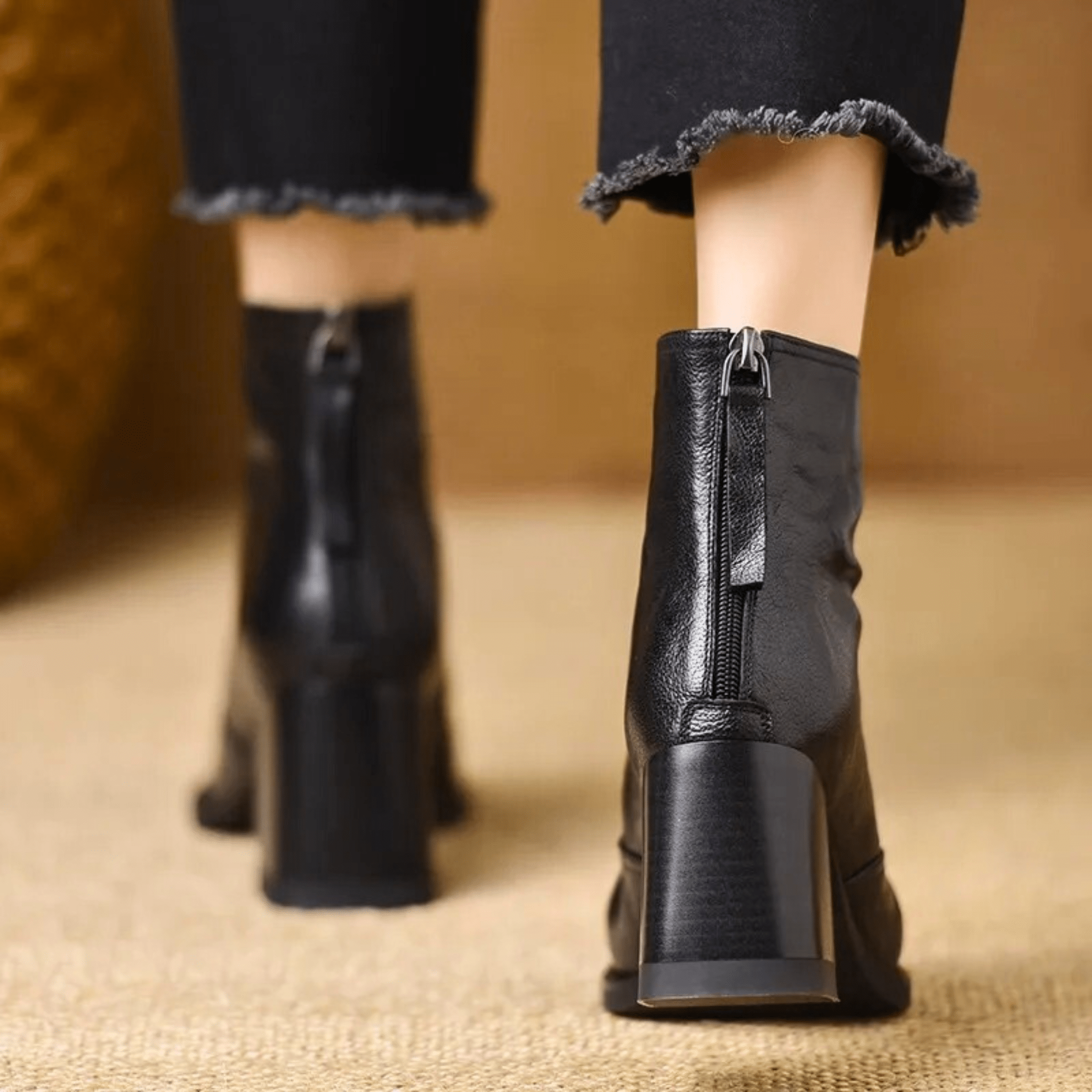 Claudia | Luxuriöse Stiefeletten mit mittelhohem Absatz