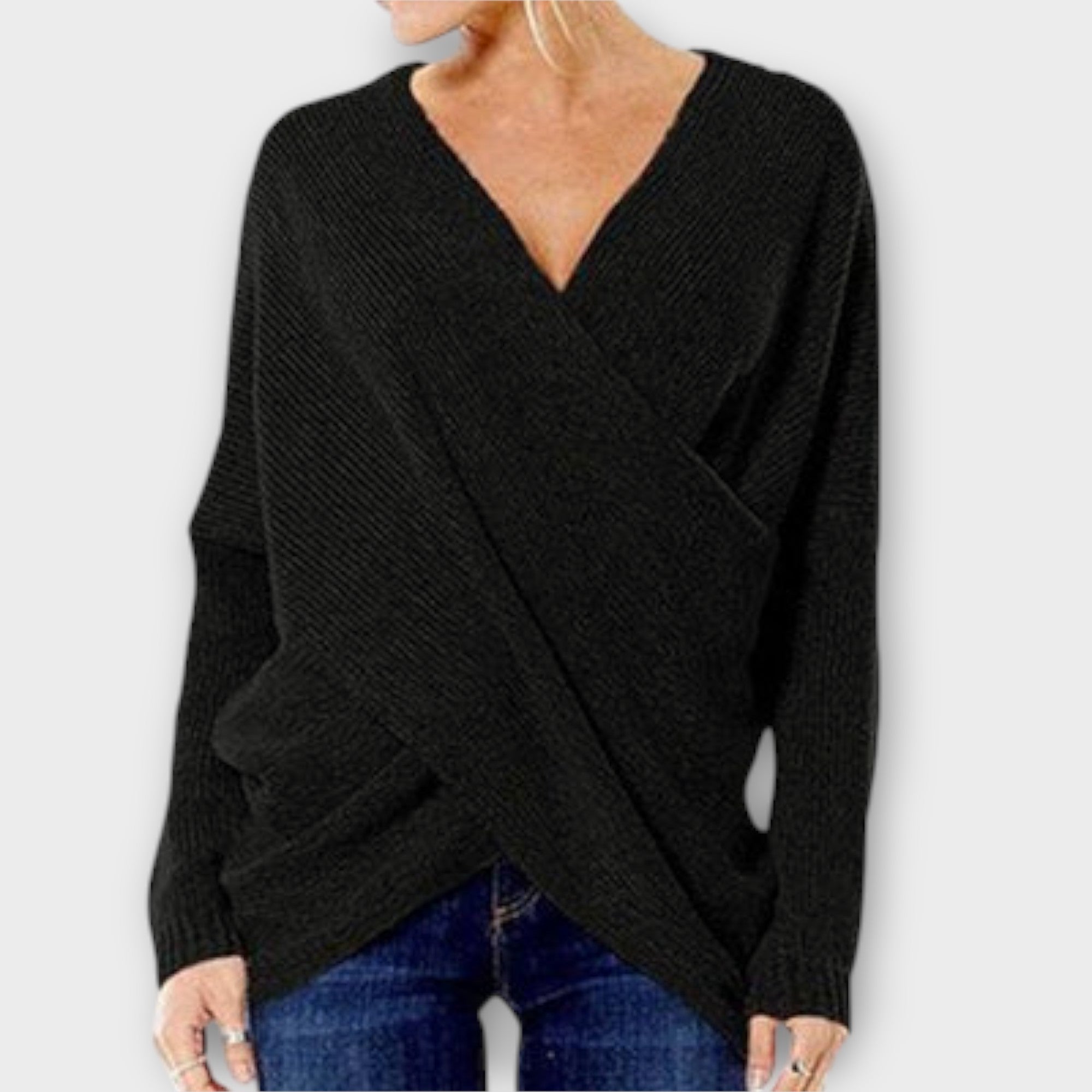 Heidi - Pullover mit V-Ausschnitt