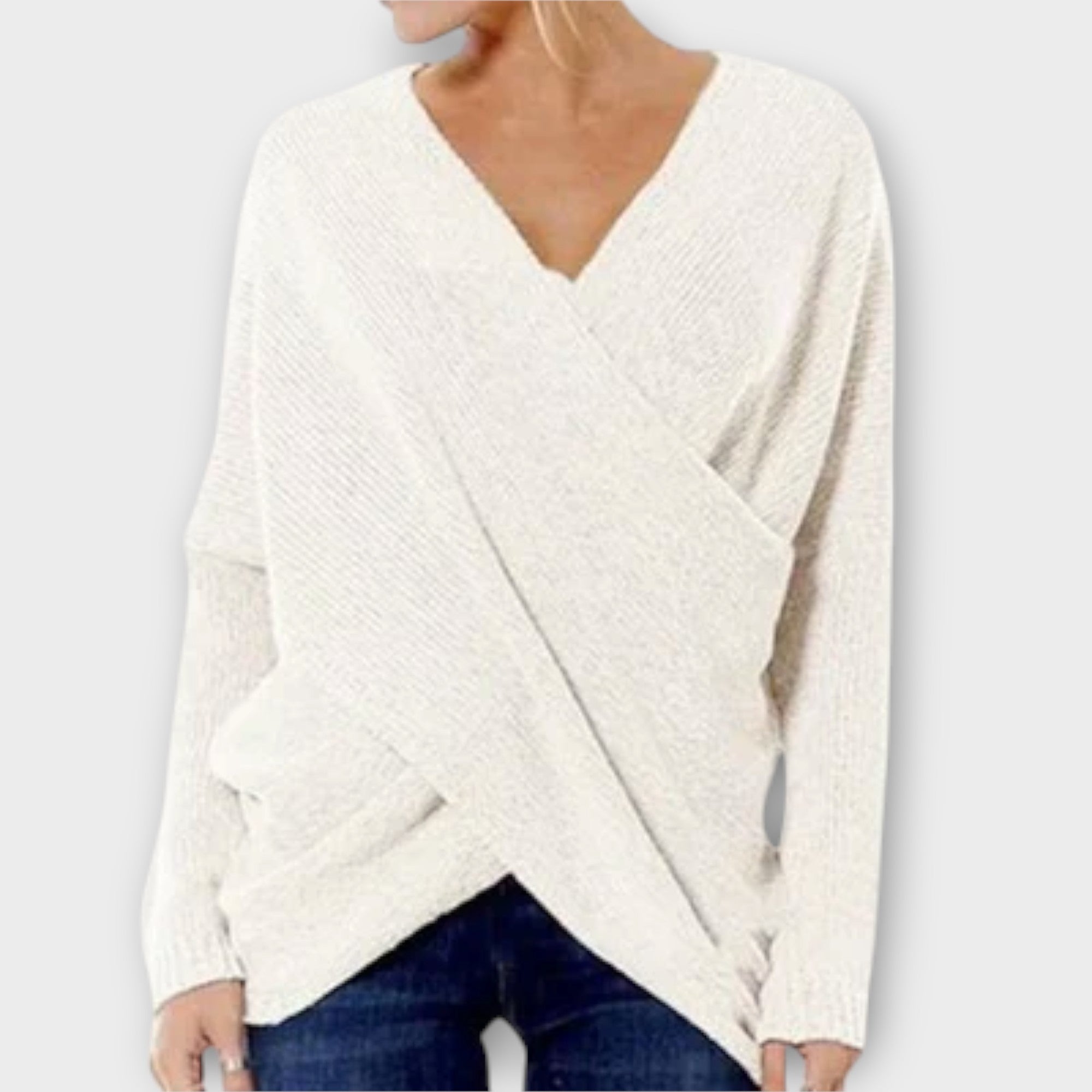 Heidi - Pullover mit V-Ausschnitt
