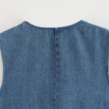 Rebekka | Jeansweste in Blau